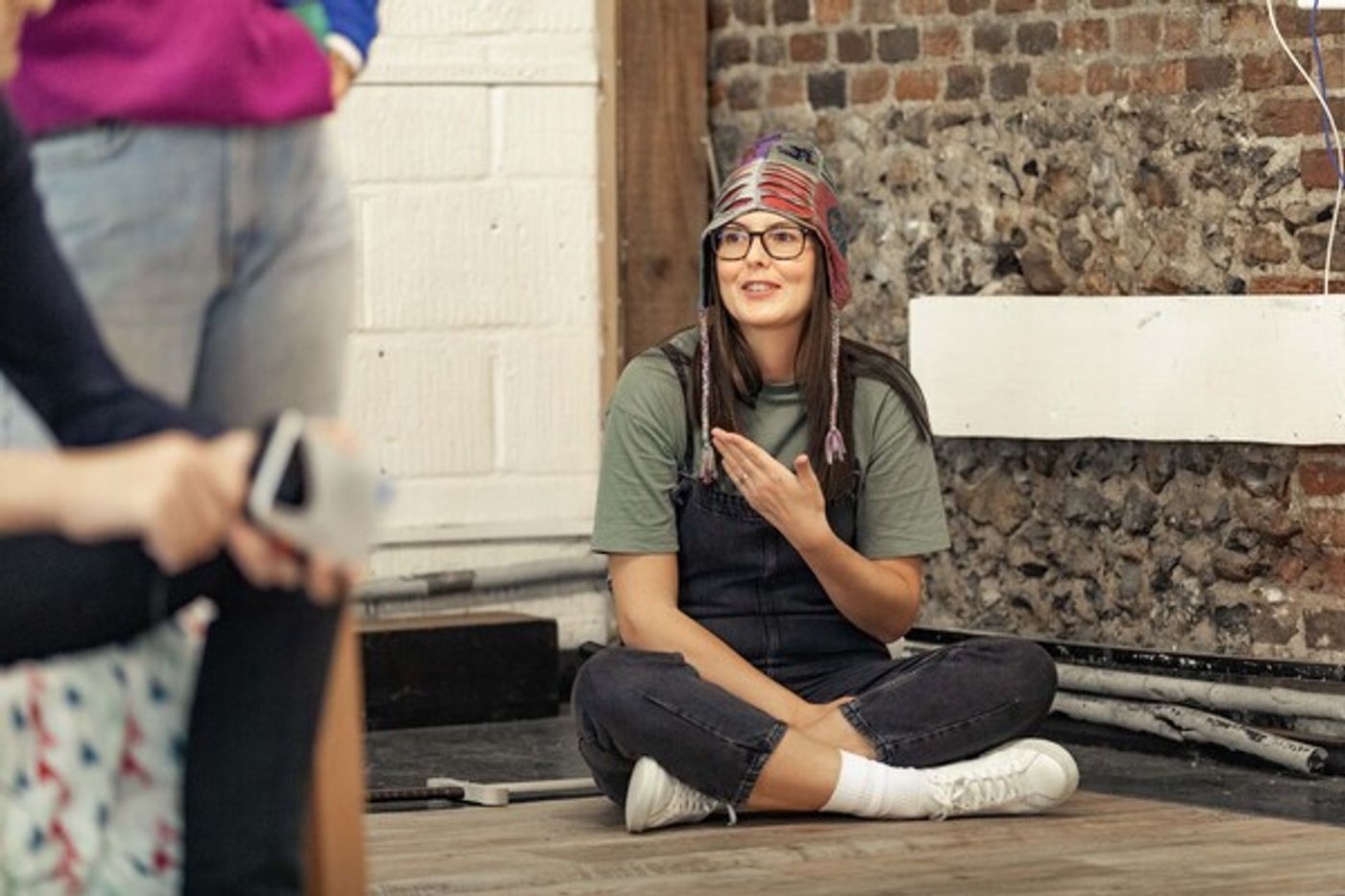 Photos: In Rehearsal for Michael Morpurgo's THE SLEEPING SWORD At The Watermill  Image