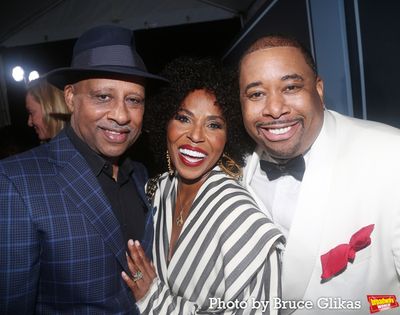 Ruben Santiago Hudson, Pauletta Washington and Producer Brian Moreland Photo