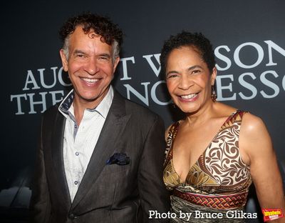 Brian Stokes Mitchell and Allyson Tucker Photo