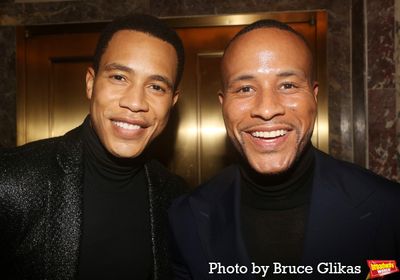 Trai Byers and DeVon Franklin Photo