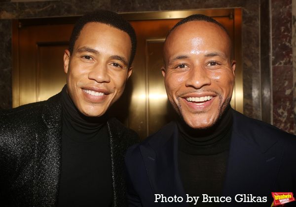 Trai Byers and DeVon Franklin Photo