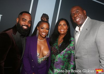 Producer Todd Tucker, Producer Kandi Burruss, Cookie Johnson and Magic Johnson Photo