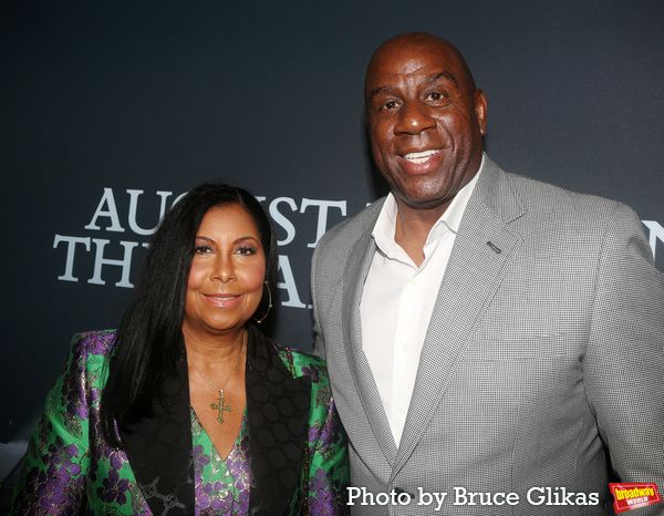 Cookie Johnson and Magic Johnson  Photo