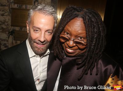 Tom Leonardis and Whoopi Goldberg Photo