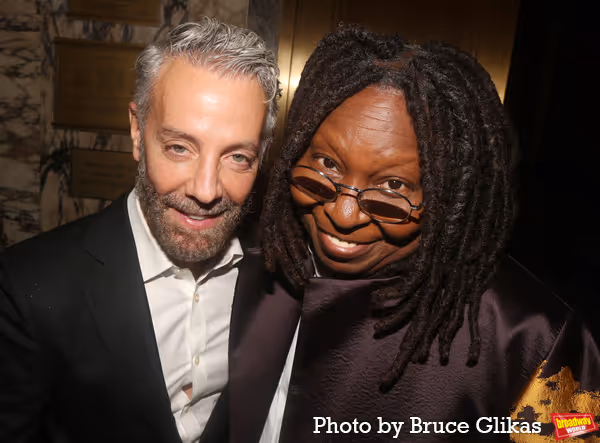 Tom Leonardis and Whoopi Goldberg Photo