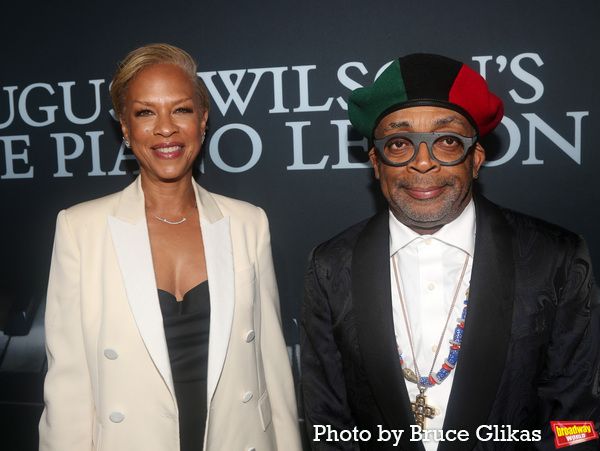 Tonya Lewis Lee and Spike Lee Photo
