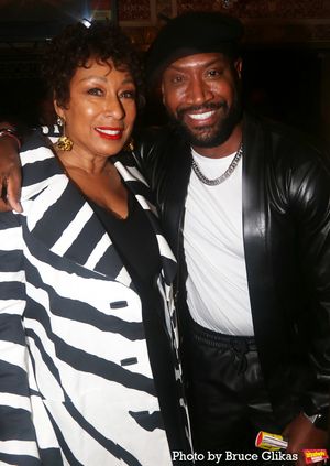 Tamara Tunie and Bryan Terrell Clark @ BroadwayWorld Tamara Tunie and Bryan Terrell Clark Photo