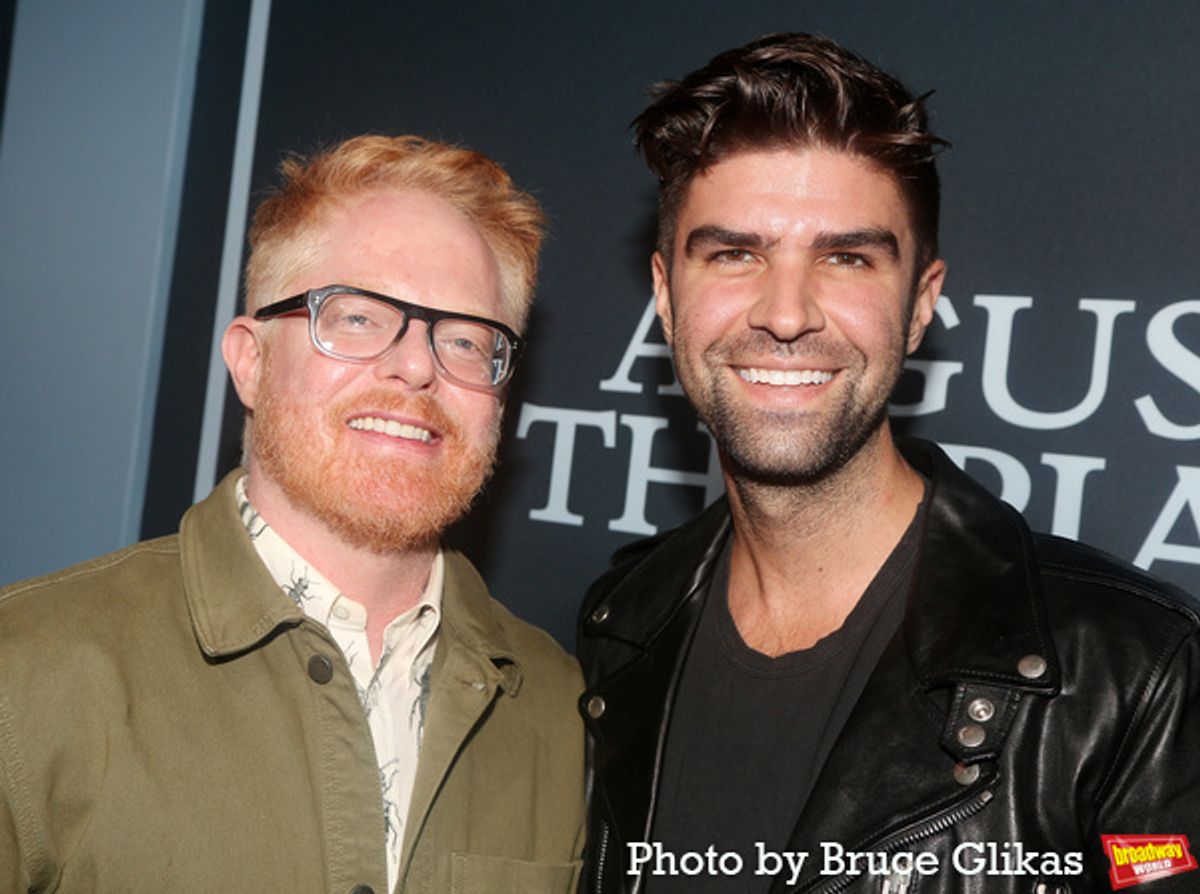 Jesse Tyler Ferguson and Justin Mikita at 