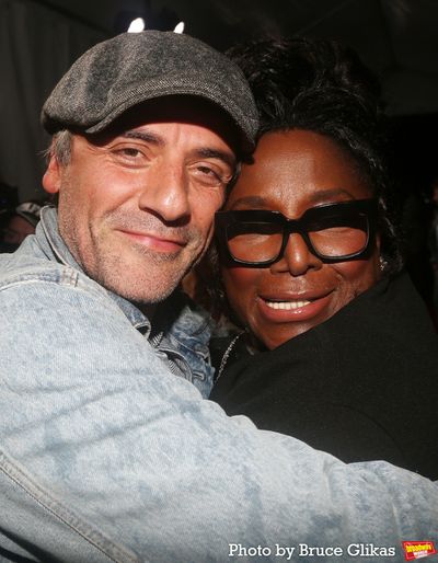 Oscar Isaac and Director LaTanya Richardson Jackson Photo