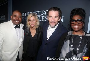 Producer Brian Moreland Ryan Hawke, Ethan Hawke and Director LaTanya Richardson Jackson @ BroadwayWorld Producer Brian Moreland Ryan Hawke, Ethan Hawke and Director LaTanya Richardson Jacks Photo