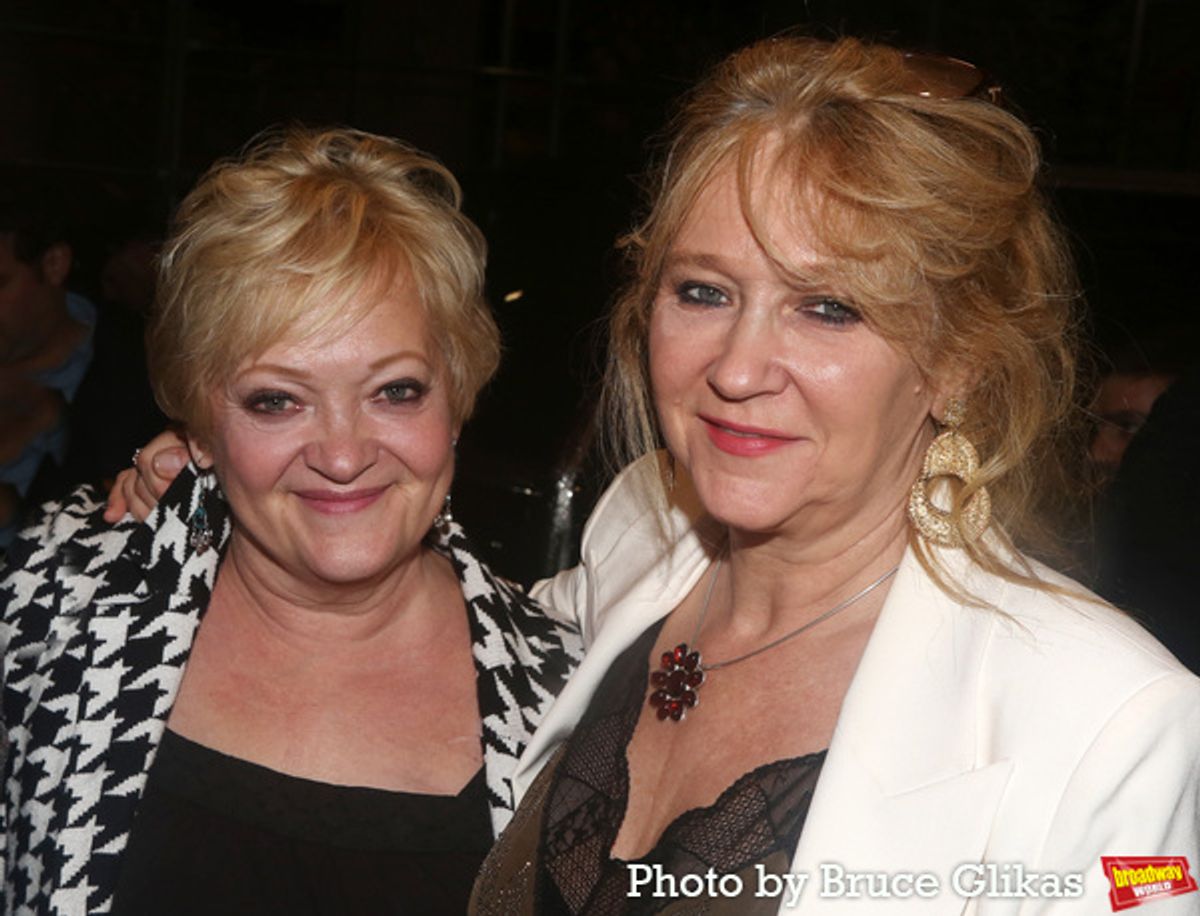 Maria Friedman and Producer Sonia Friedman at 