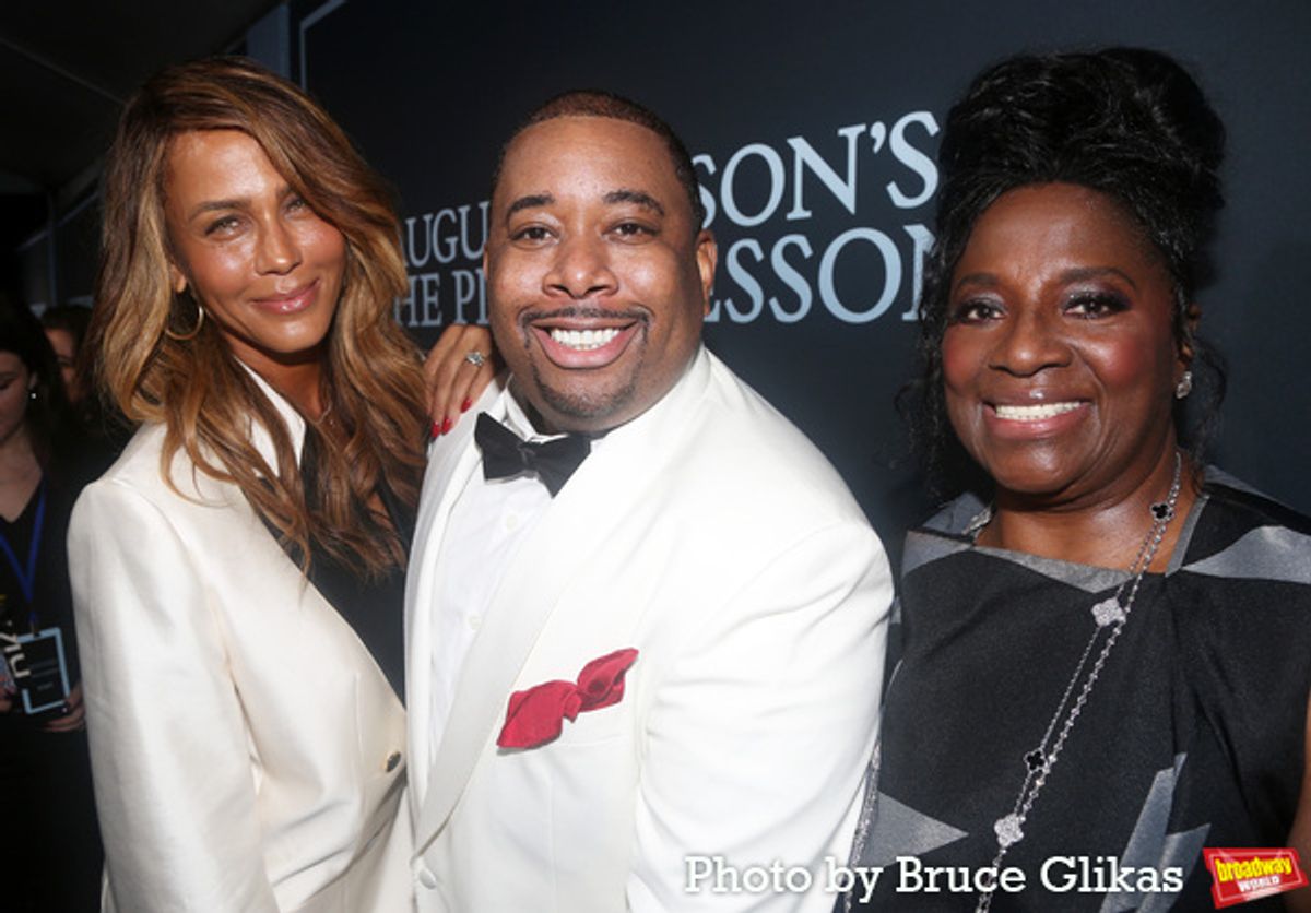 Nicole Ari Parker, Producer Brian Moreland and Director LaTanya Richardson Jackson at 