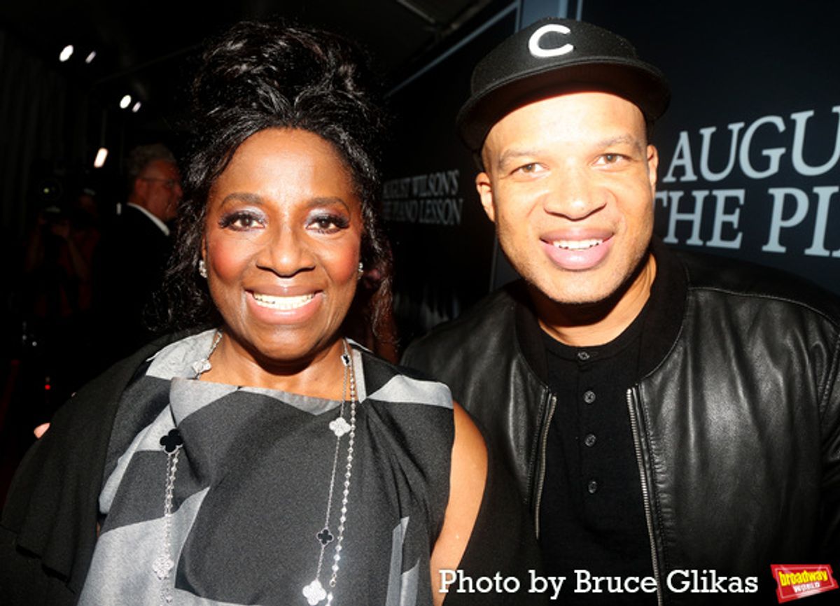 Director LaTanya Richardson Jackson and Glenn Davis at 