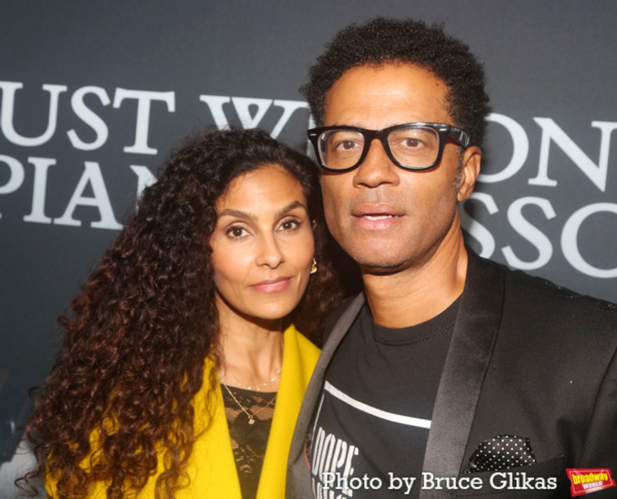 Manuela Testolini and Eric Benet  at 