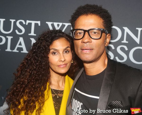Manuela Testolini and Eric Benet  Photo
