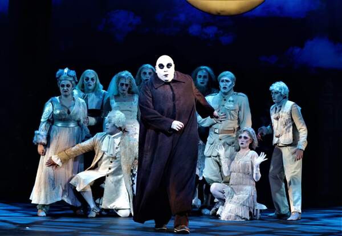 Andrew Metzger and The Company of THE ADDAMS FAMILY at Photos: First Look at Teri Hatcher and More in 5-Star Theatricals' THE ADDAMS FAMILY