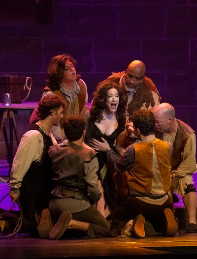 Cindy Chaitt and the Company of Man of La Mancha Photo