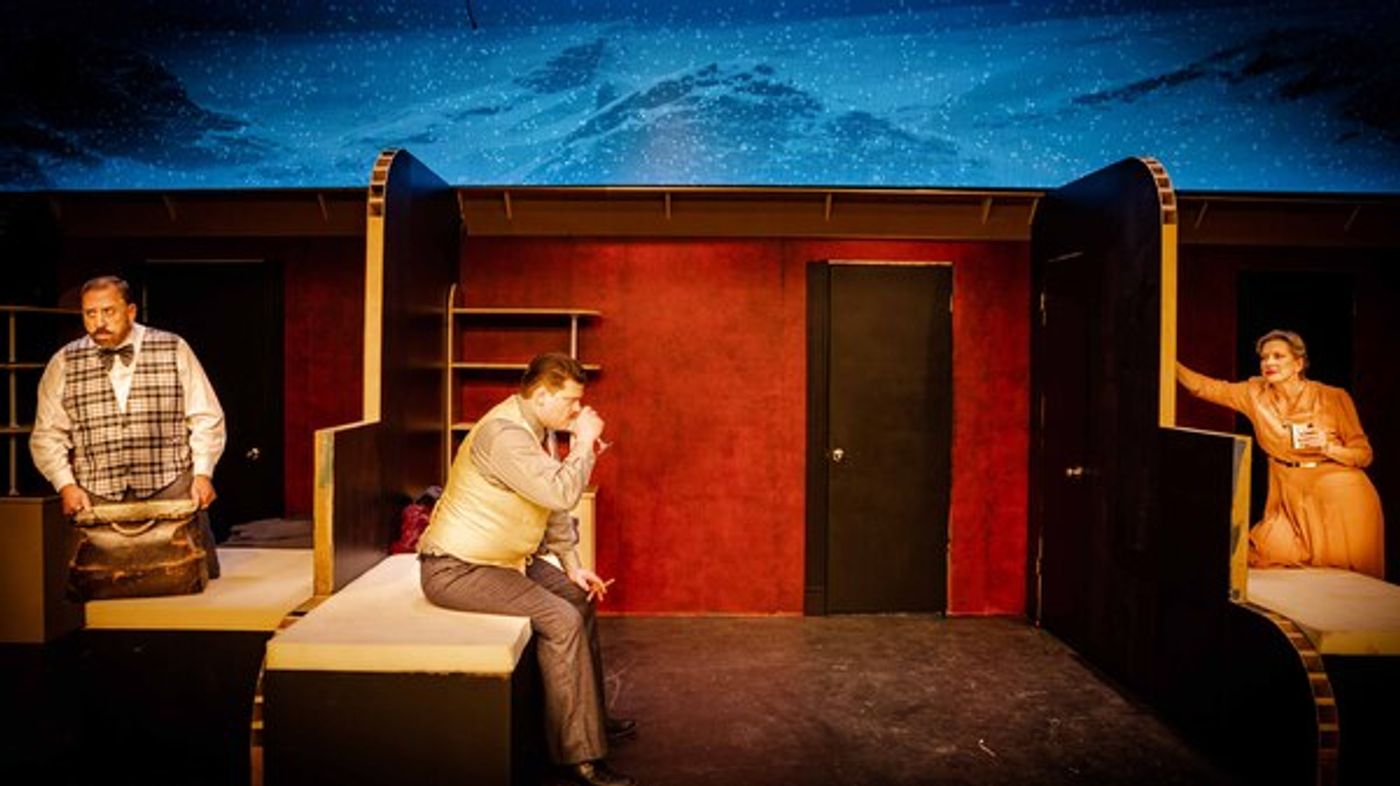 Photos: First Look at MURDER ON THE ORIENT EXPRESS at Tacoma Little Theatre  Image