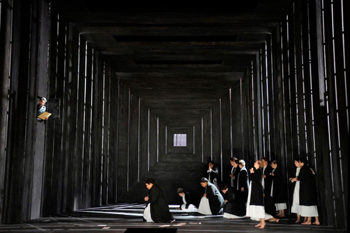 Efrain Solis and the Company of Dialogues of the Carmelites at Photos: First Look at San Francisco Opera's DIALOGUES OF THE CARMELITES