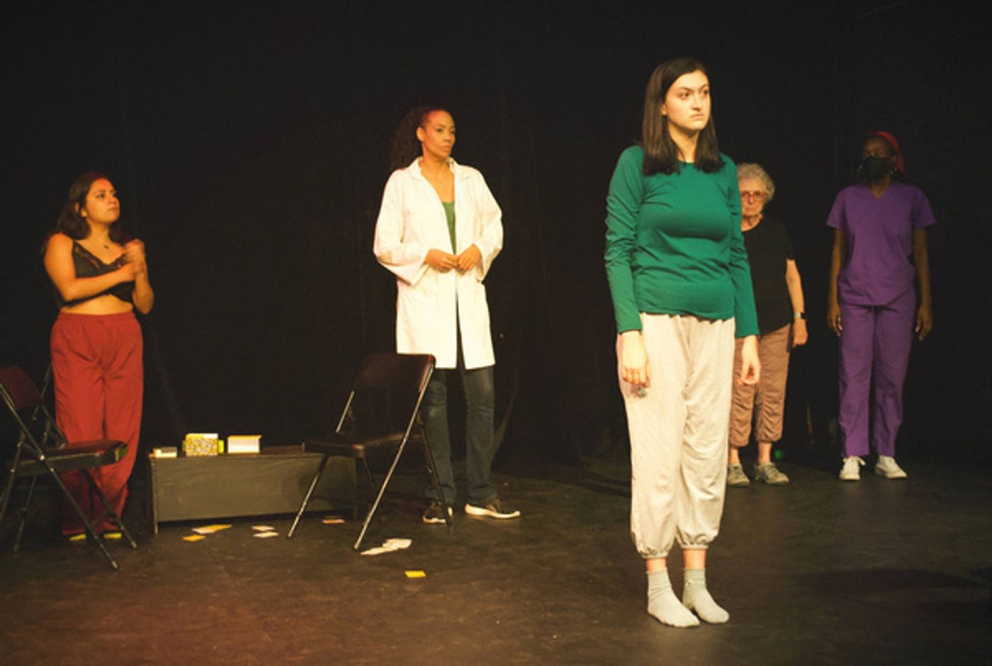 Photos: First Look at THE GIRL WITH THE RED HAIR in Rehearsal Photos: First Look at THE GIRL WITH THE RED HAIR in Rehearsal Image