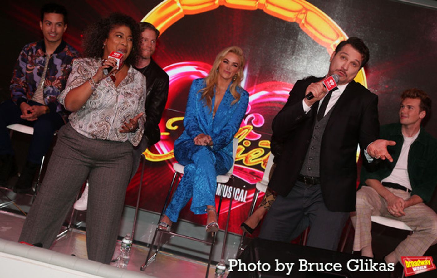Photos: The Cast of & JULIET Performs for the Press!  Image