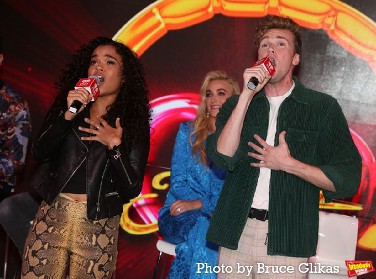 Lorna Courtney and Ben Jackson Walker at 