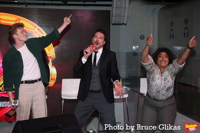 Ben Jackson Walker, Paulo Szot and Melanie La Barrie Photo