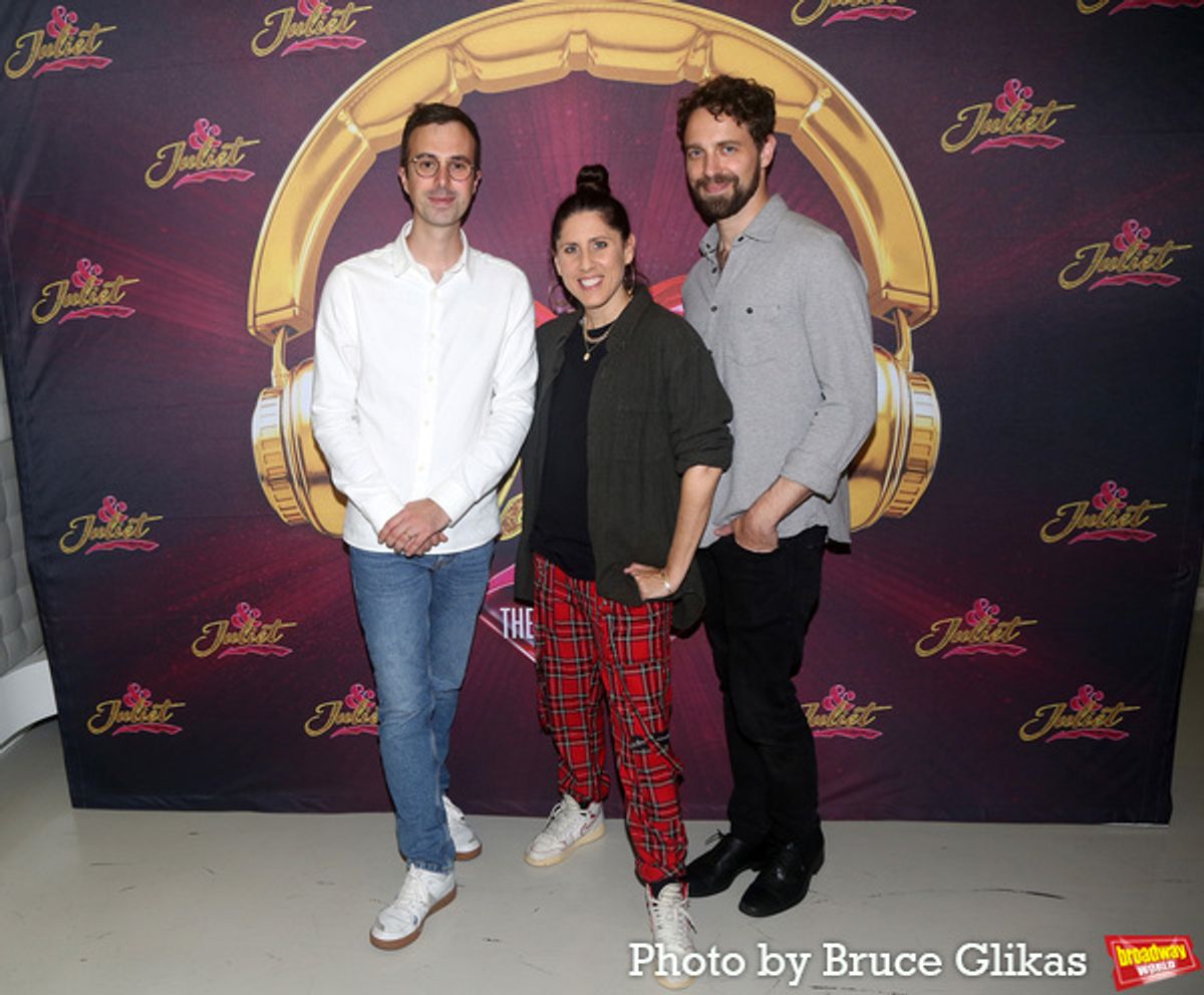 Director Luke Sheppard, Choreographer Jennifer Weber and Book Writer David West Read at 