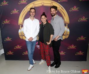 Director Luke Sheppard, Choreographer Jennifer Weber and Book Writer David West Read Photo