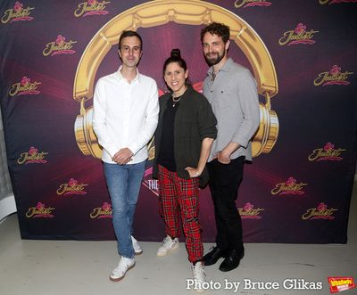 Director Luke Sheppard, Choreographer Jennifer Weber and Book Writer David West Read Photo