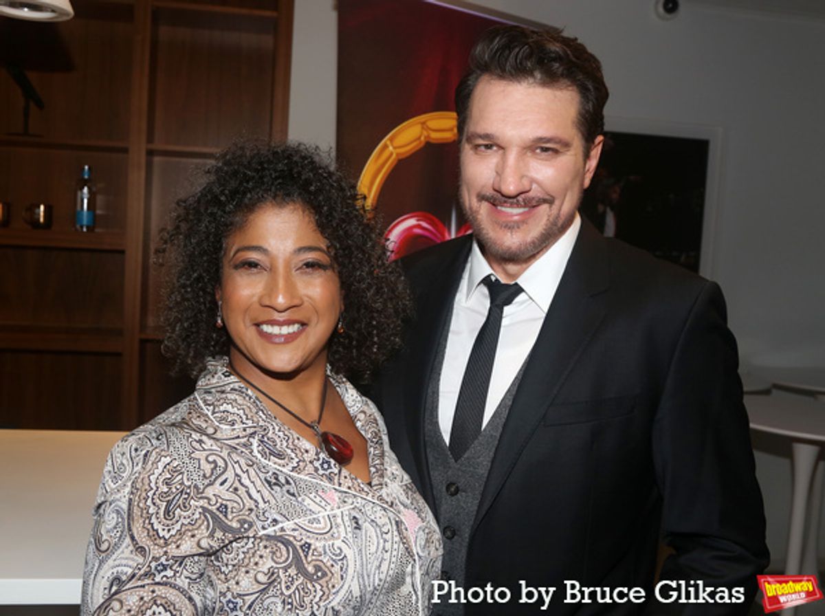 Melanie La Barrie and Paulo Szot  at 