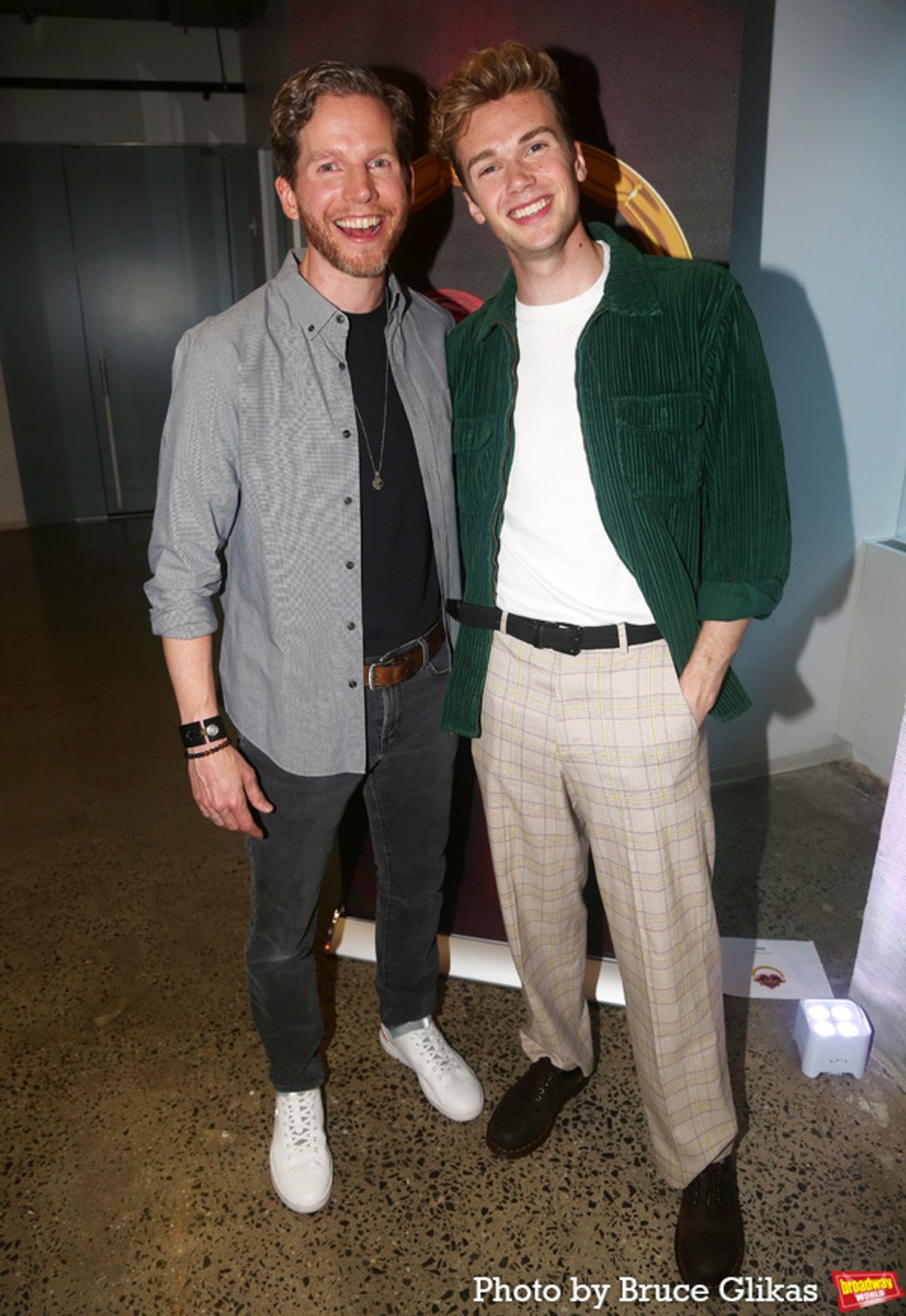Stark Sands and Ben Jackson Walker  at 