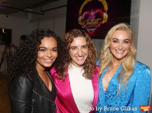 Lorna Courtney, Producer Eva Price and Betsy Wolfe Photo