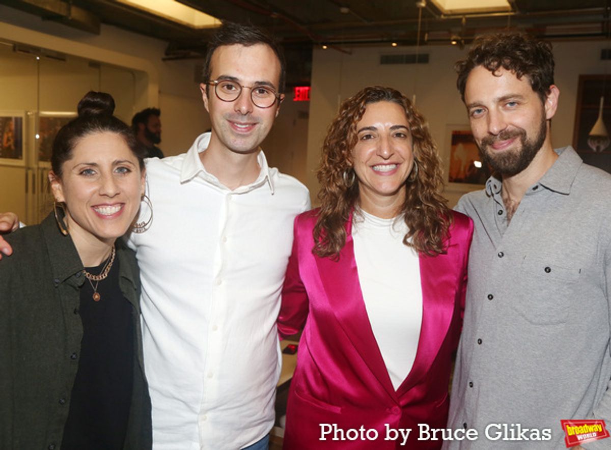 Choreographer Jennifer Weber, Director Luke Sheppard, Producer Eva Price and Book Writer David West Read at 