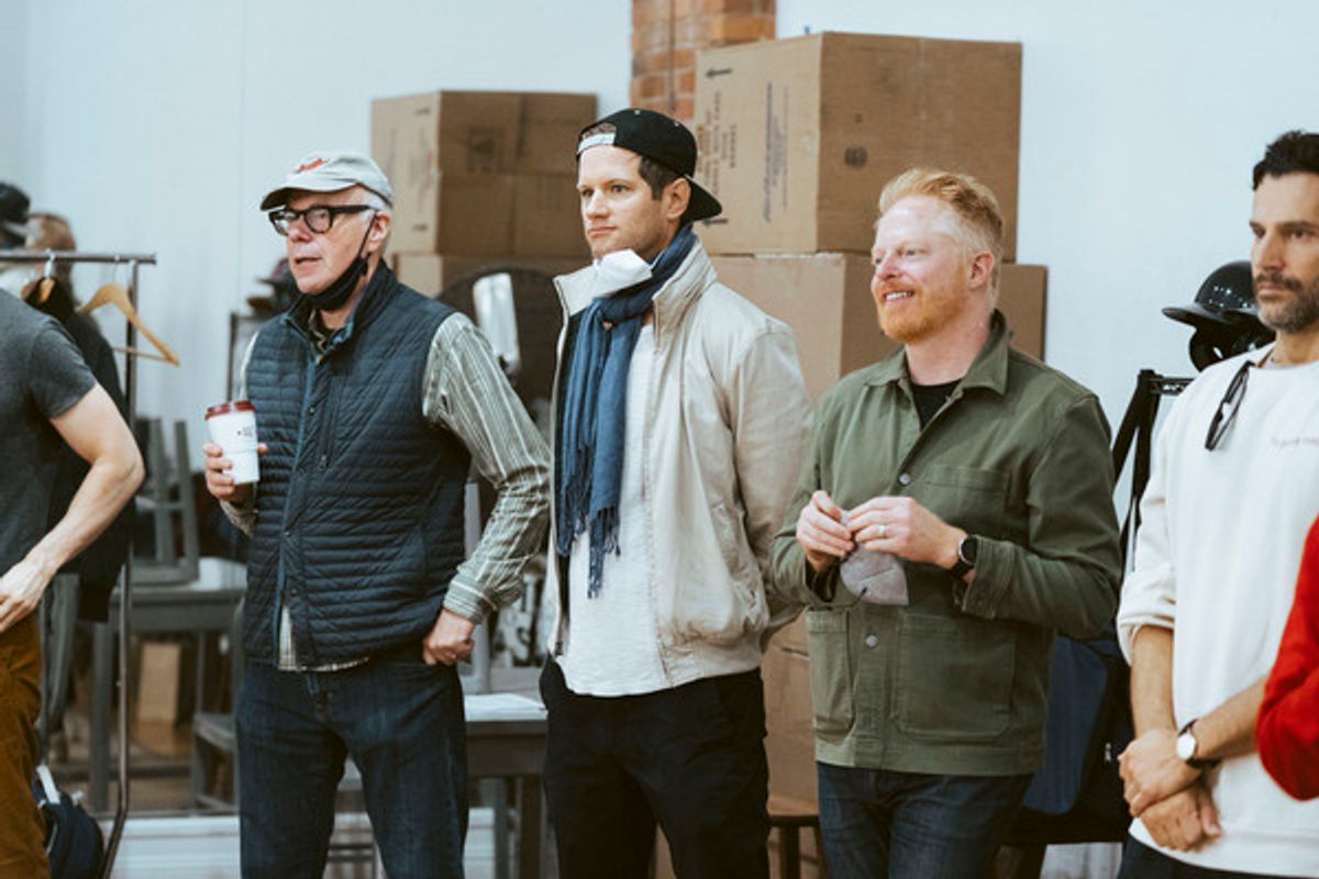 Ken Marks, Michael Oberholtzer and Jesse Tyler Ferguson at 