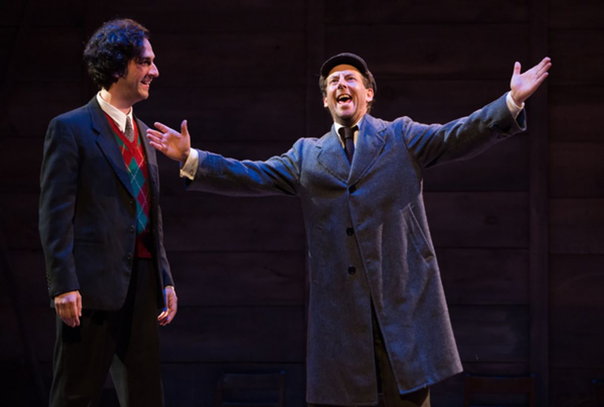 Jonathan Gould, Matt Baram at 