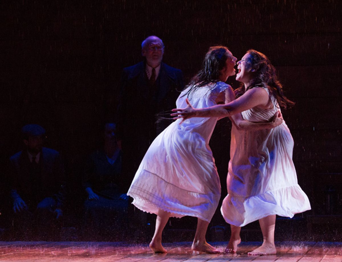 Nicholas Rice, Tracy Michailidis, Jessica Greenberg at 