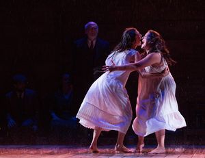 Nicholas Rice, Tracy Michailidis, Jessica Greenberg Photo