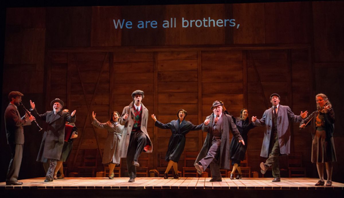 The company at Photos: First Look at the Toronto Premiere of INDECENT at the CAA Theatre