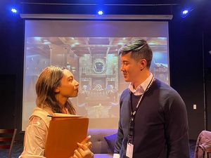 Camryn Hamm and Chris King Wong Photo