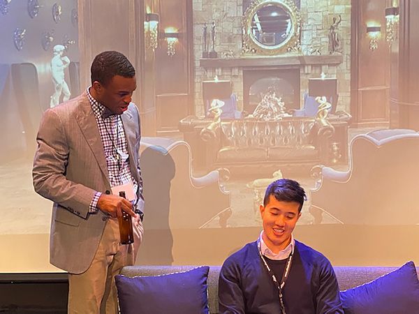 K.J. Powell and Chris King Wong Photo