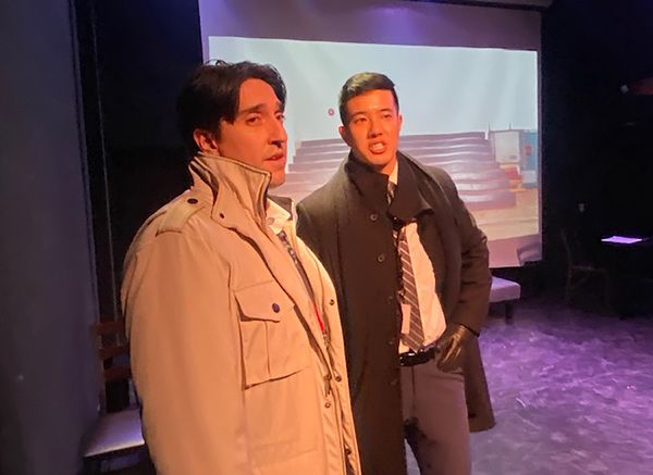 David-Edward Reyes and Chris King Wong Photo