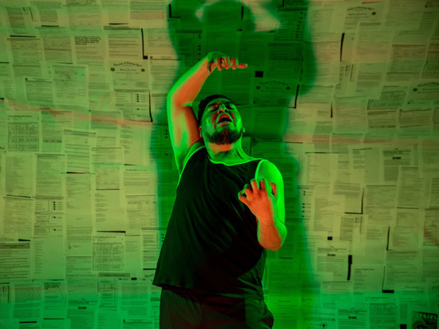 Photos: First Look at the West Coast Premiere of Jesús I. Valles' (UN)DOCUMENTS at the LATC  Image