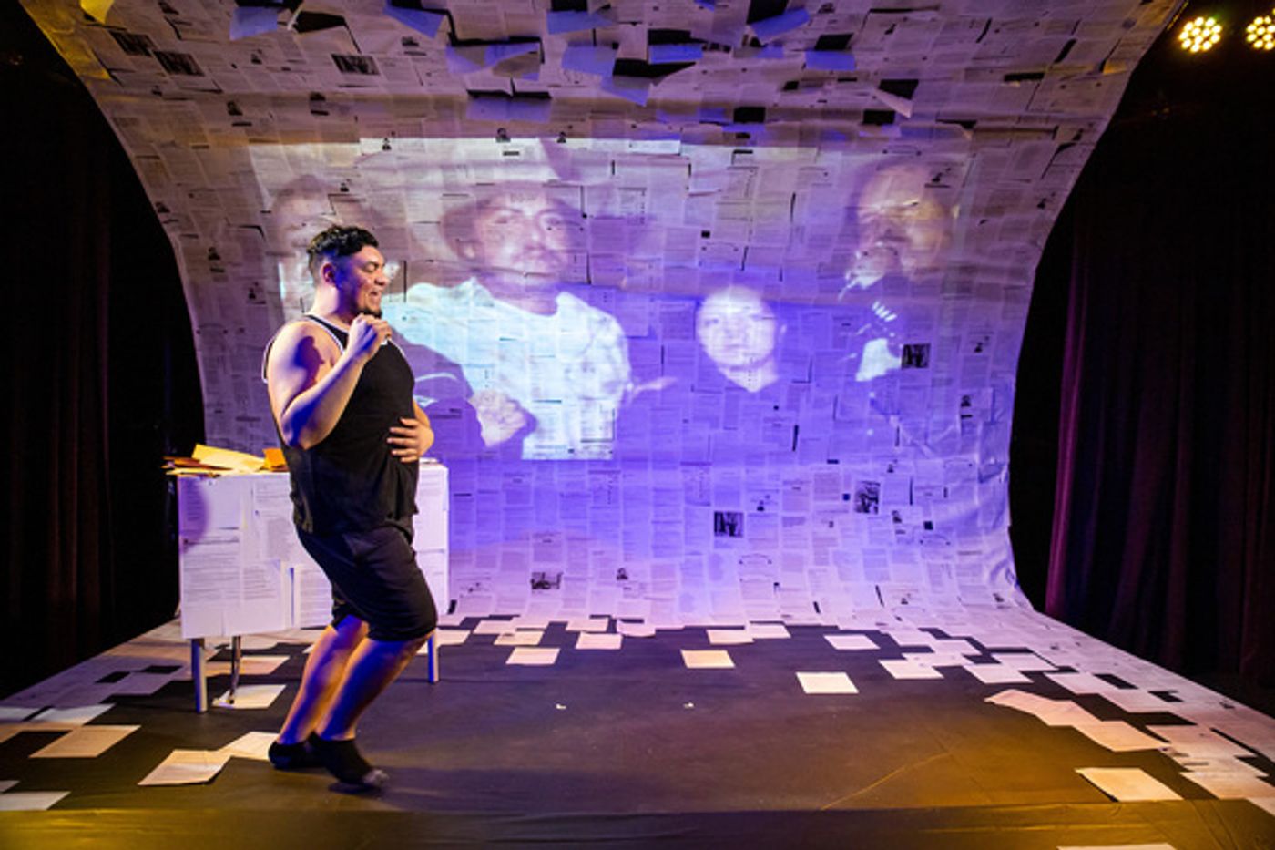 Photos: First Look at the West Coast Premiere of Jesús I. Valles' (UN)DOCUMENTS at the LATC  Image