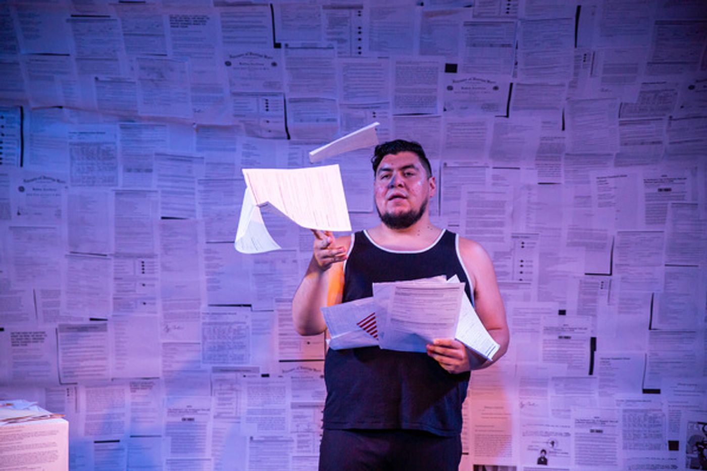 Photos: First Look at the West Coast Premiere of Jesús I. Valles' (UN)DOCUMENTS at the LATC  Image