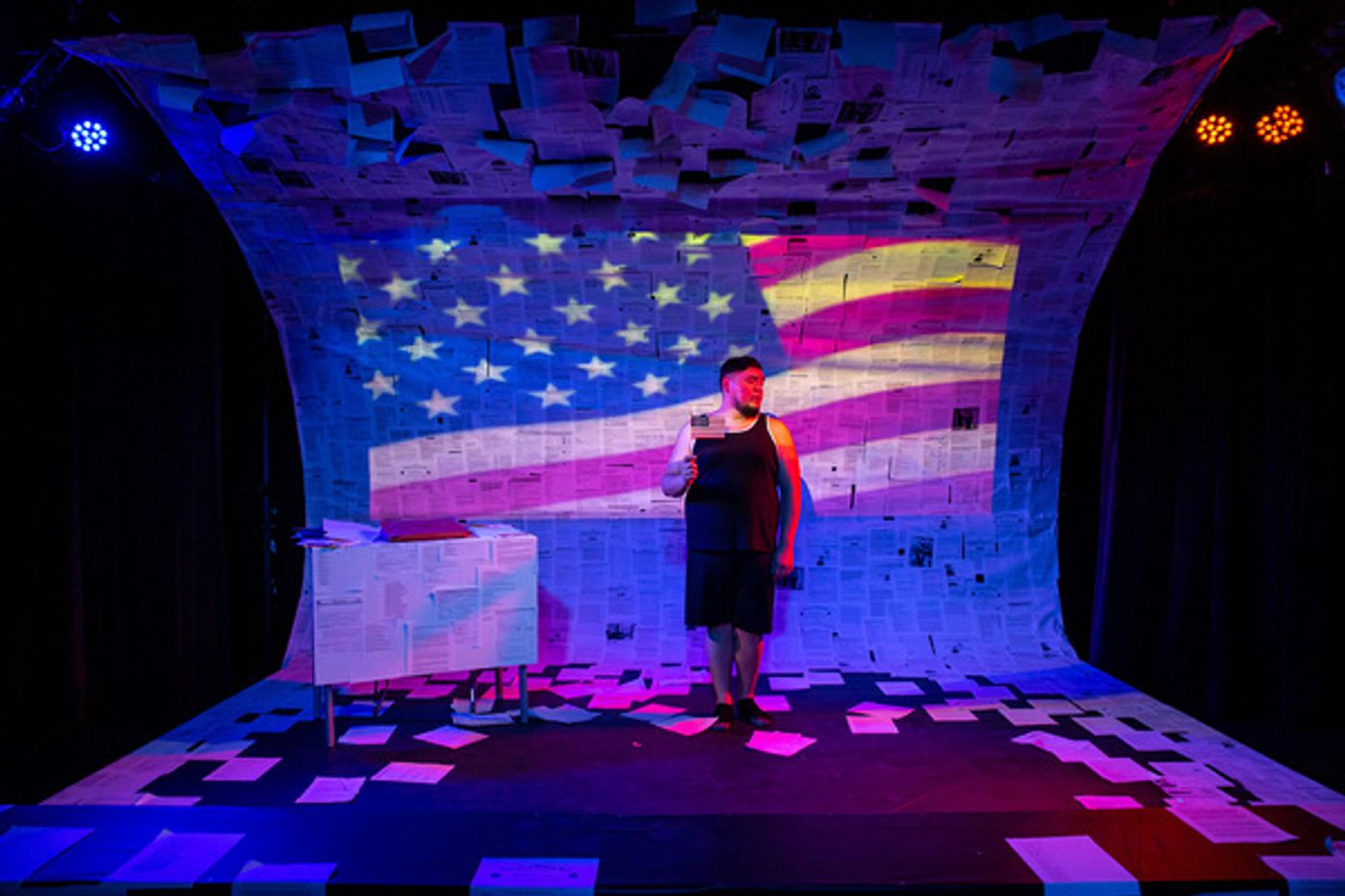 Photos: First Look at the West Coast Premiere of Jesús I. Valles' (UN)DOCUMENTS at the LATC  Image