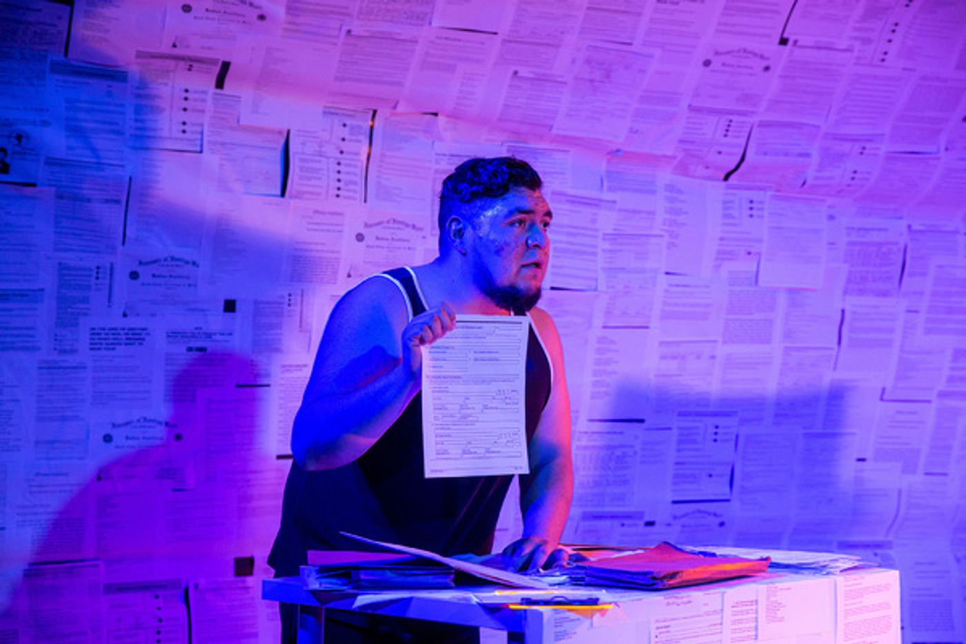 Photos: First Look at the West Coast Premiere of Jesús I. Valles' (UN)DOCUMENTS at the LATC  Image