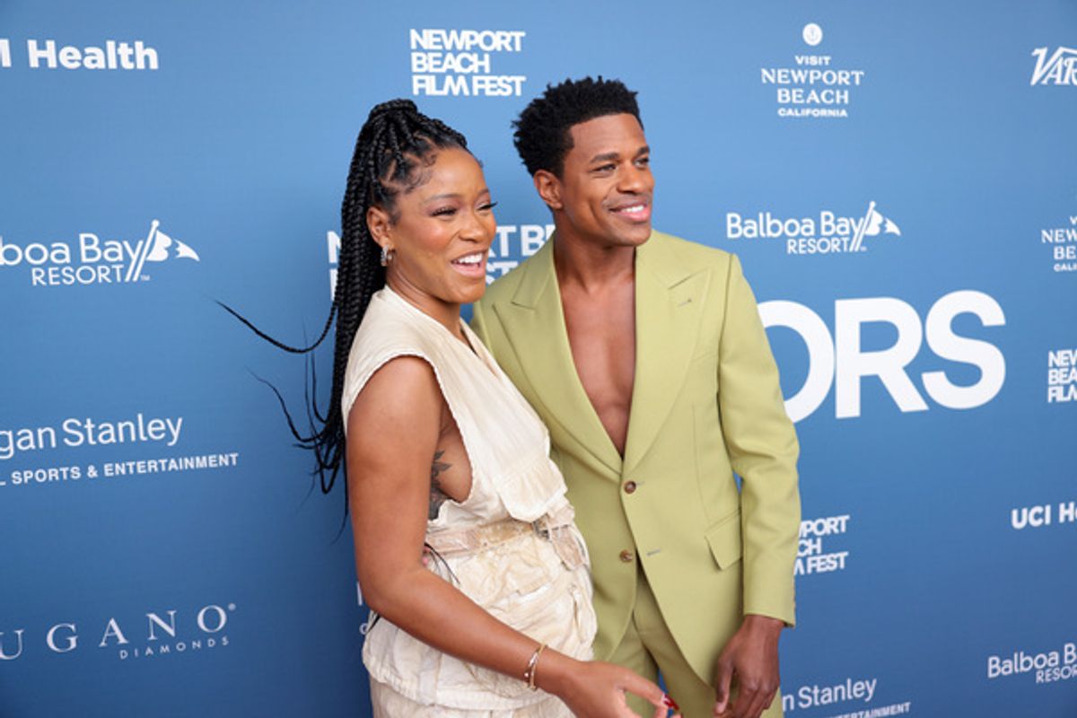 Keke Palmer and Jeremy Pope at 