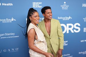 Keke Palmer and Jeremy Pope Photo