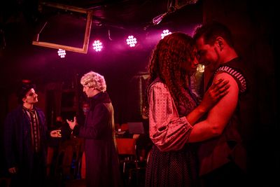 Josiah Haugen, Christopher Johnson, Chamaya Moody and Ryan Stajmiger  Photo